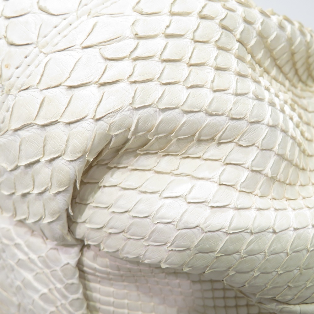 Chanel Python Chain Tote Bag Beige - Picture 5 of 14